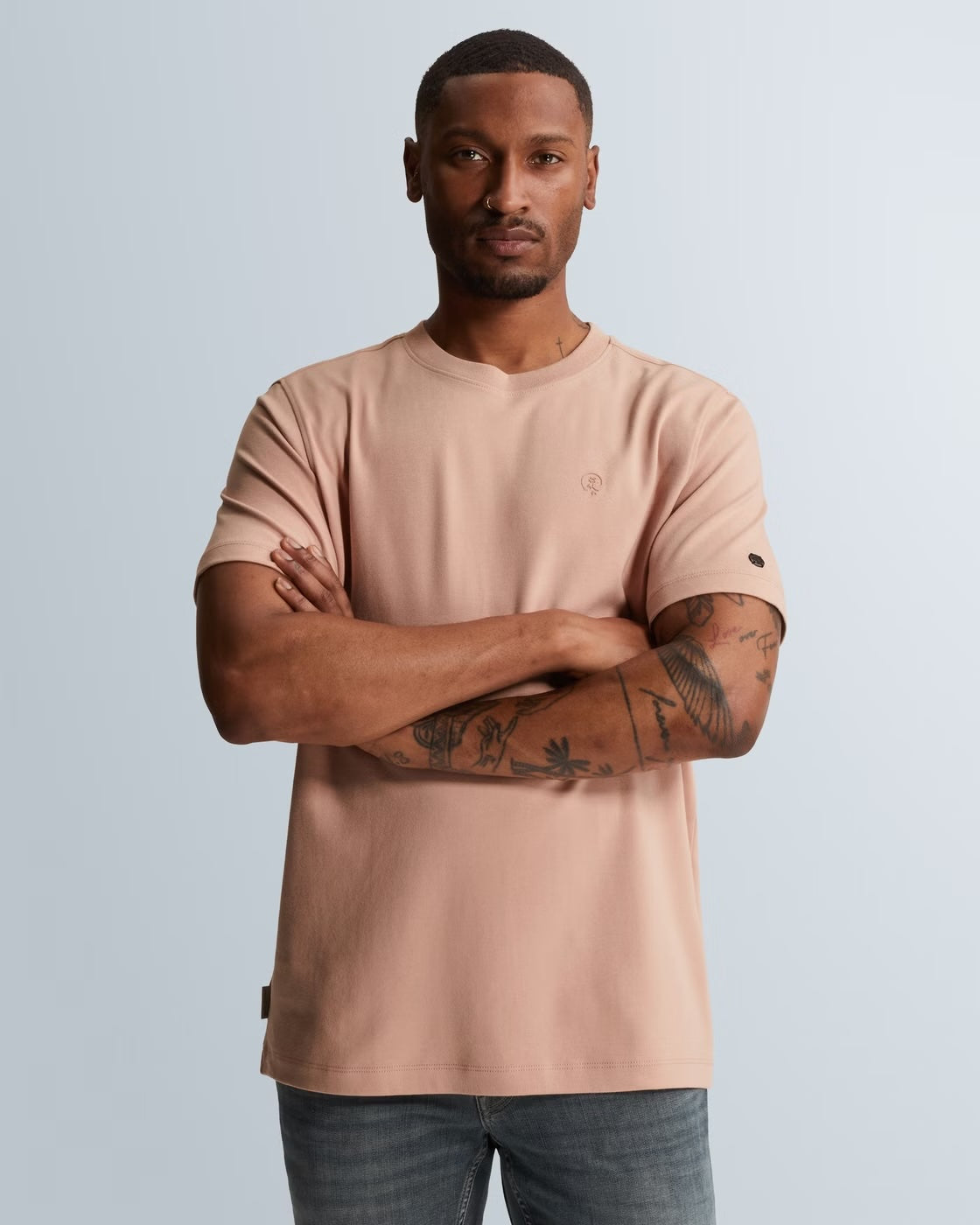 T-shirt jersey - roze