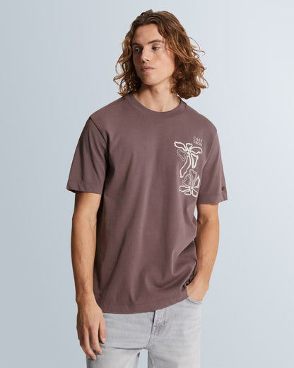 T-shirt van jersey met artwork - ephemera