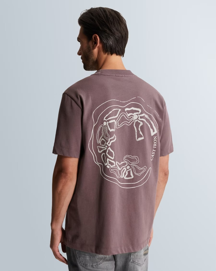 T-shirt jersey met artwork - ephemera