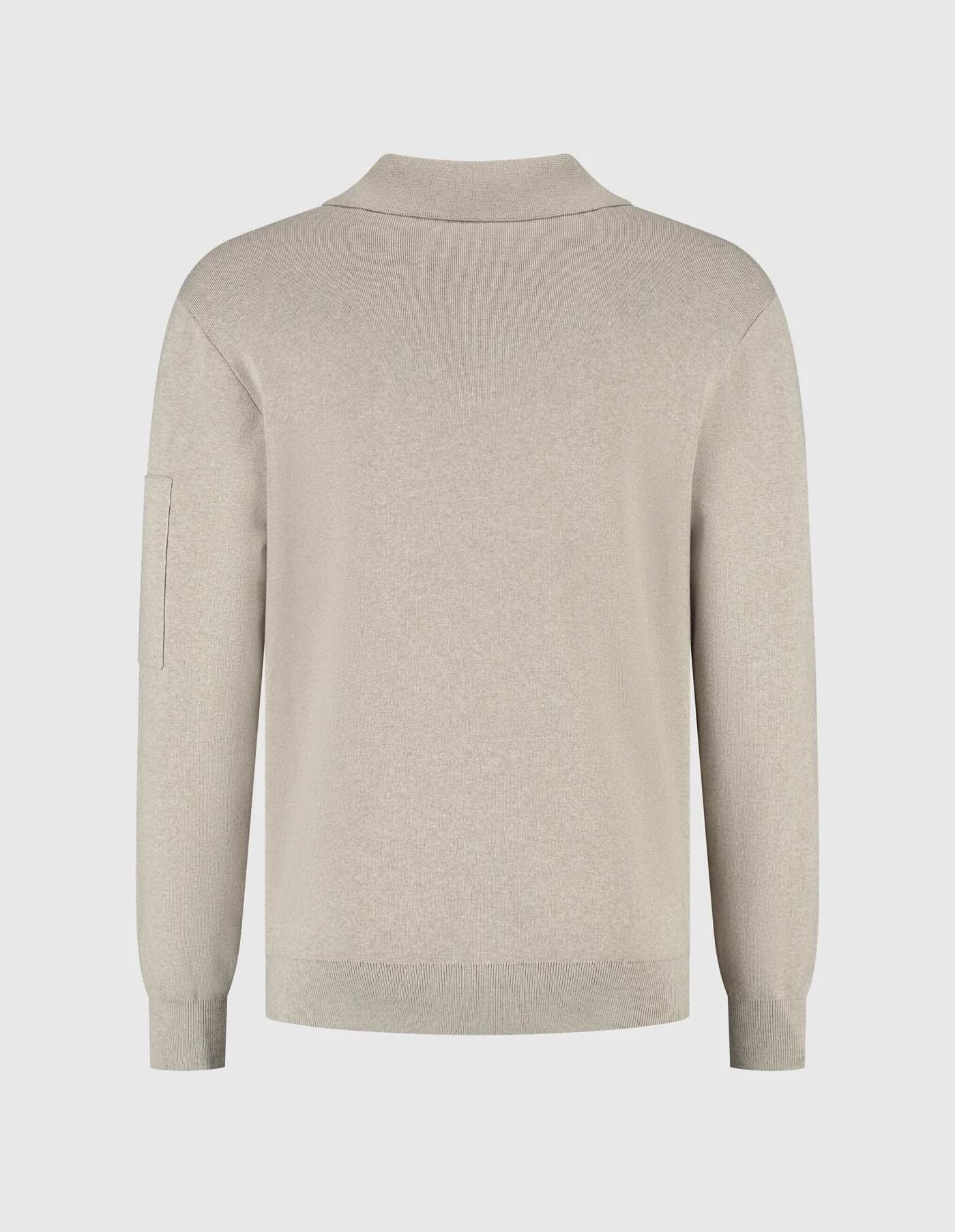 Trui DOMINIQUE polokraag - beige
