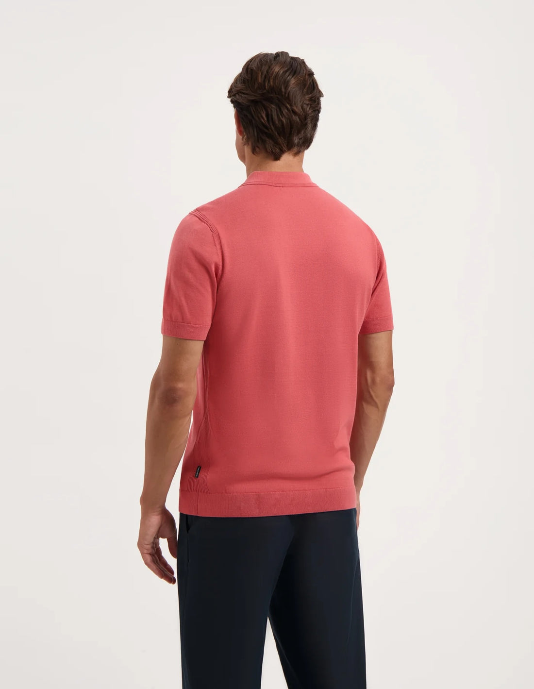 Polo JOACHIM-S korte mouw - raspberry