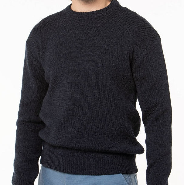Trui JELTE ronde hals - nightblue