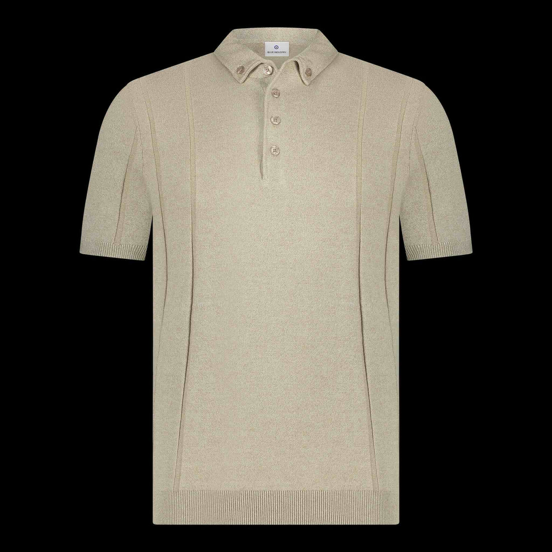 Polo knitted - sand