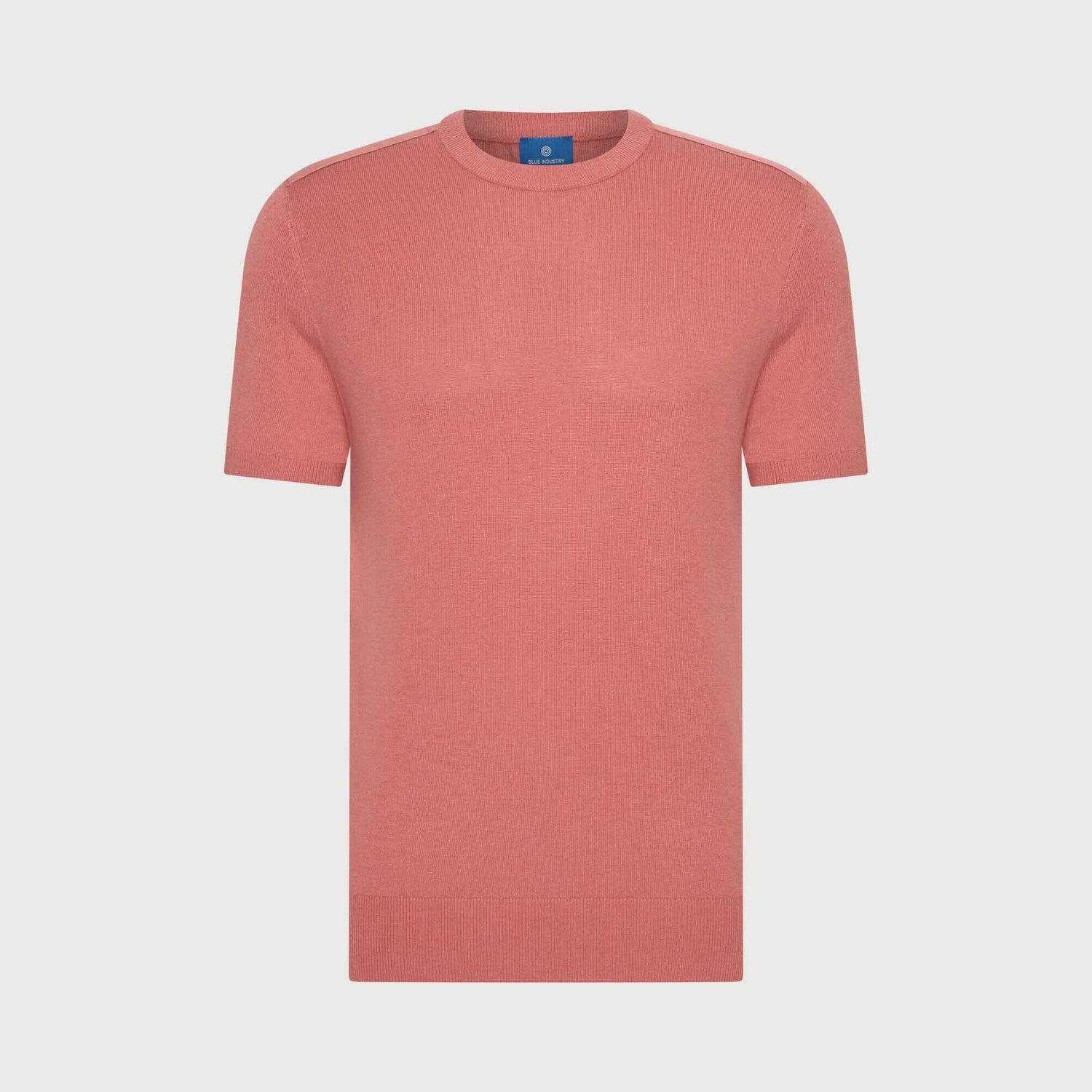 T-shirt knitted - zalmroze