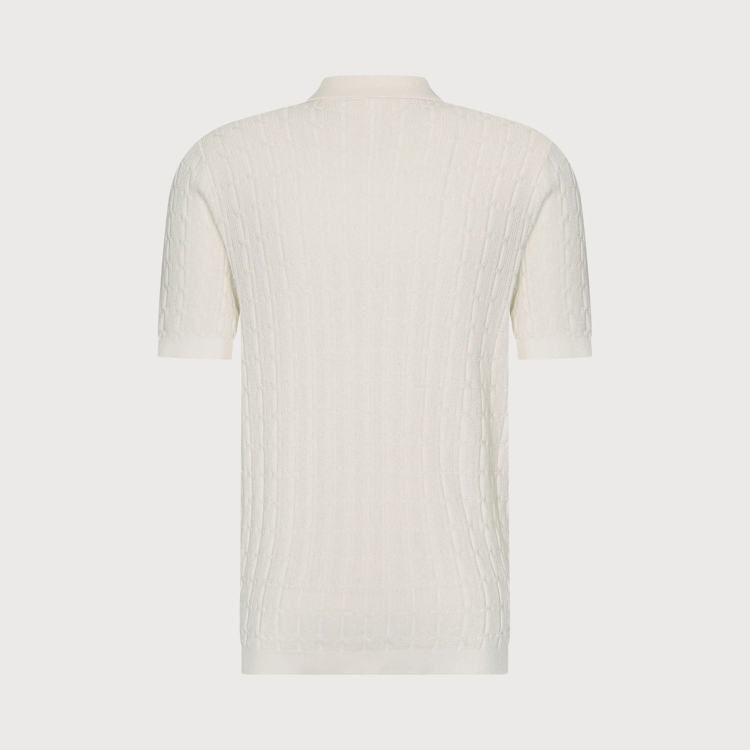 Overhemd gebreid - off white