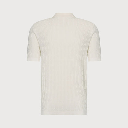 Overhemd gebreid - off white