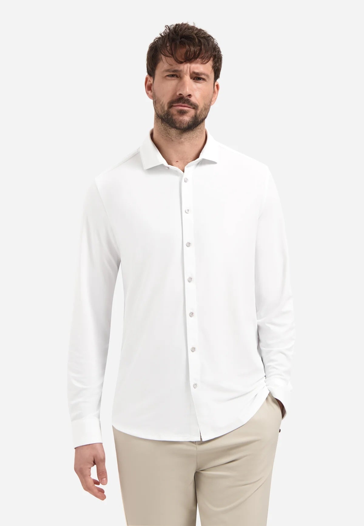 SEDOC overhemd travel - wit
