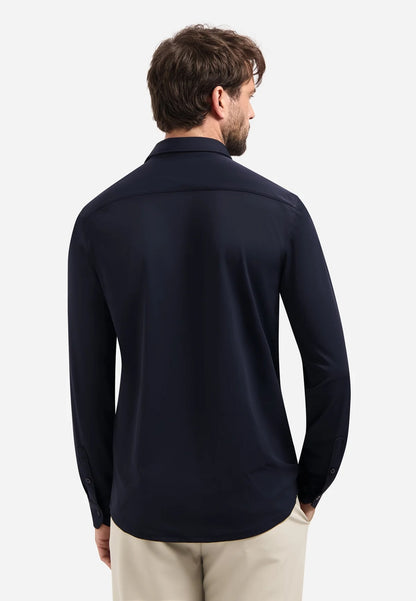 SEDOC overhemd travel - blauw