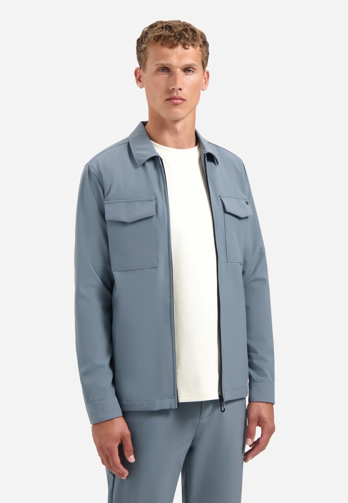 SEDOC overshirt travel - grijsblauw