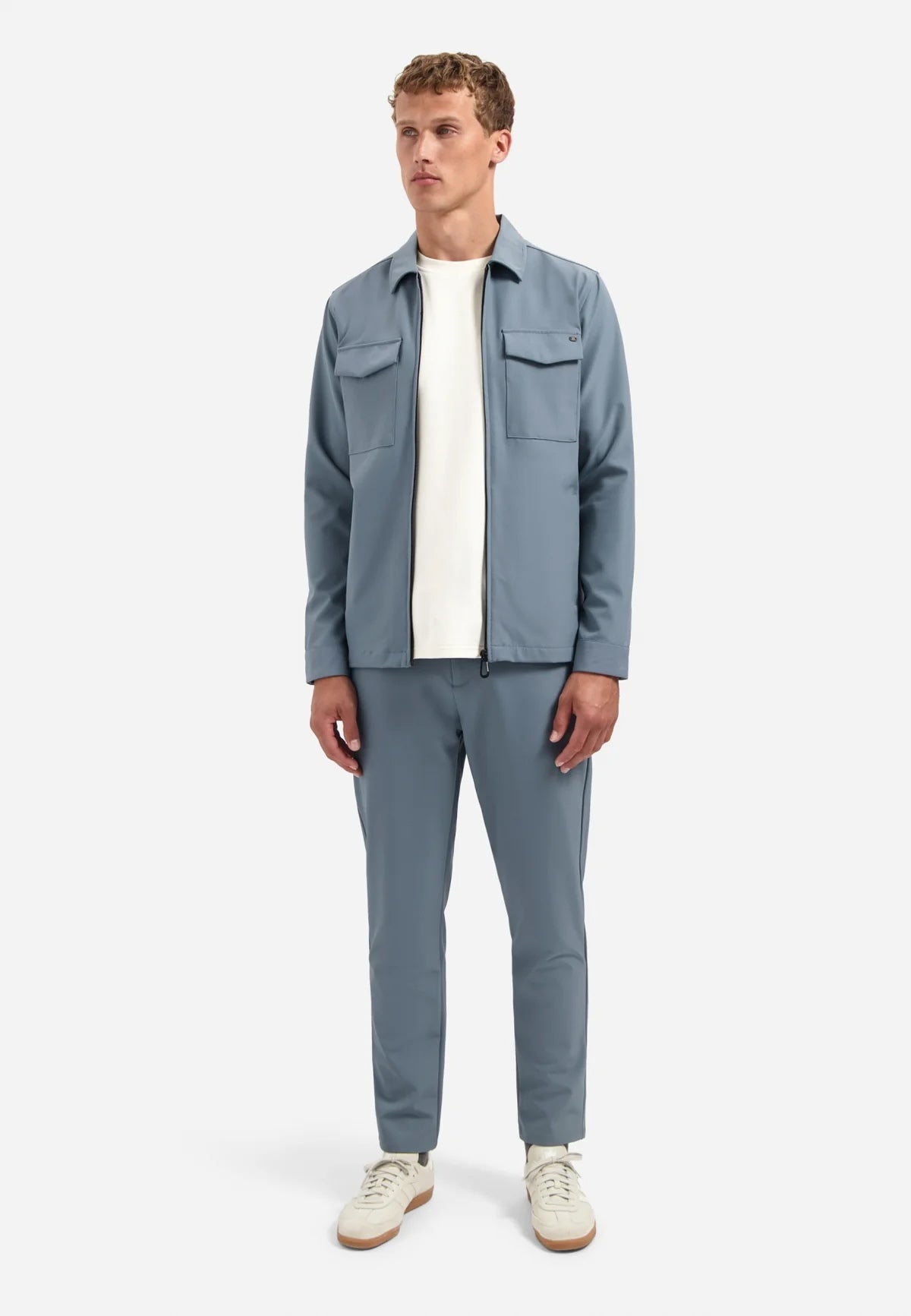 SEDOC chino travel - grijsblauw