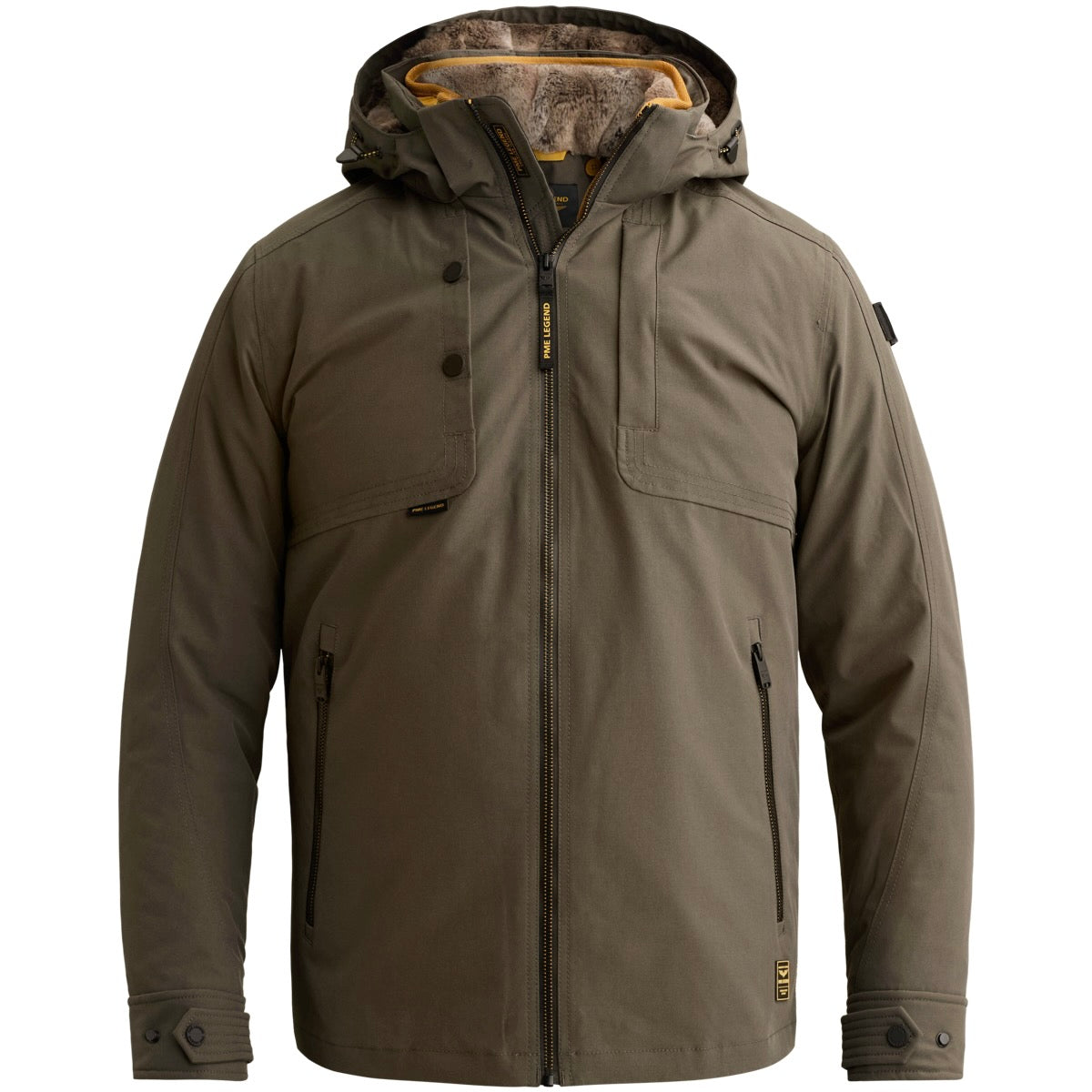 Jas SNOWPACK parka - groen