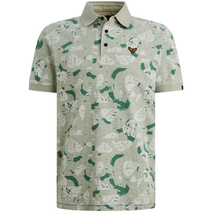 Polo allover print - groen