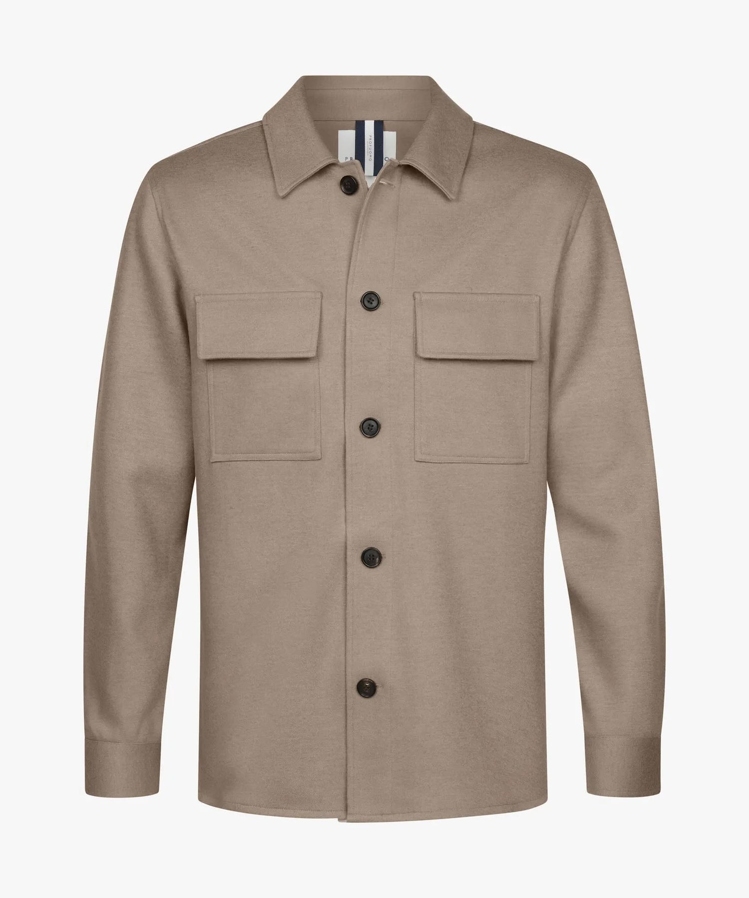 Overshirt  wool knitted - beige