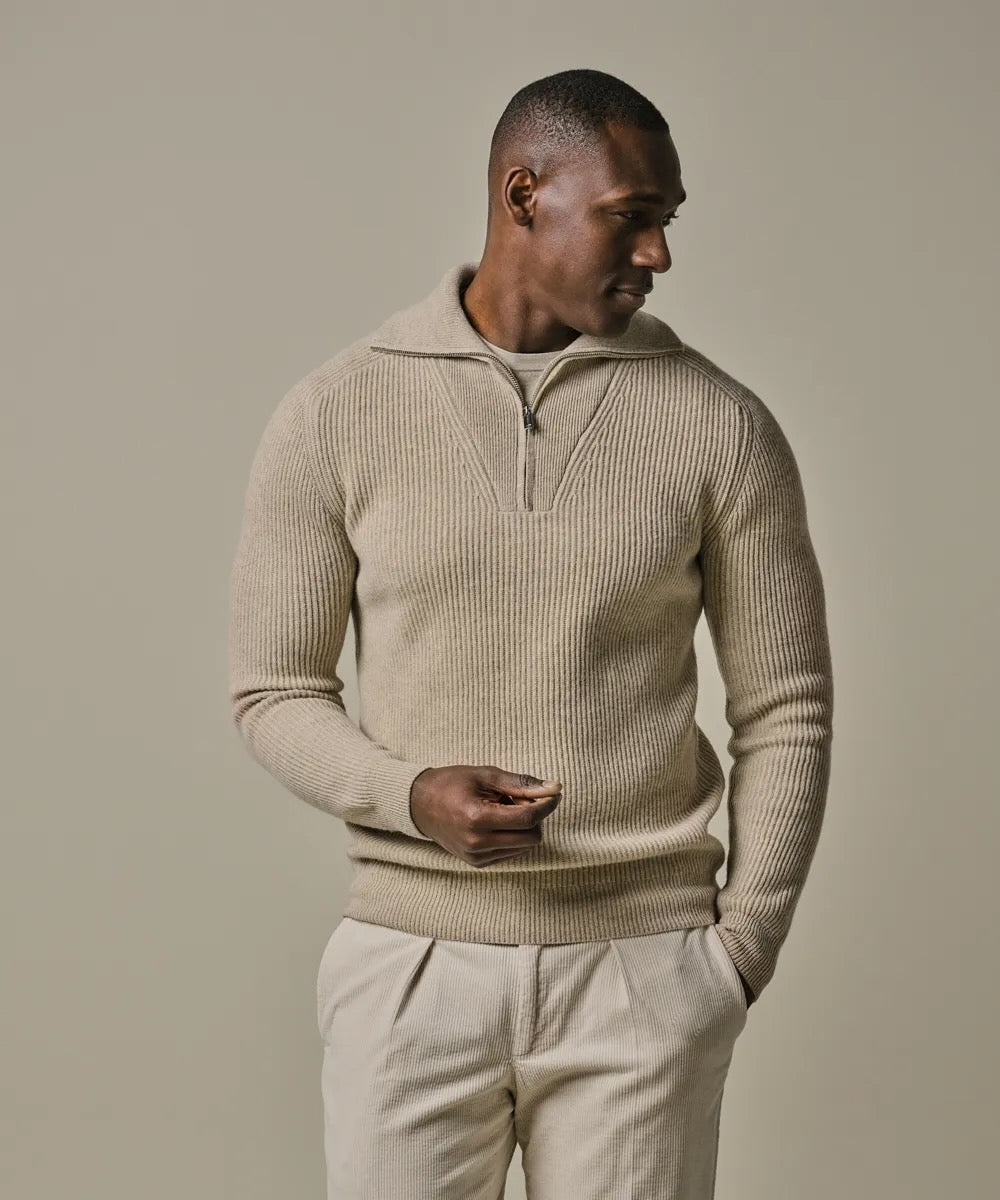 Trui schipper - beige