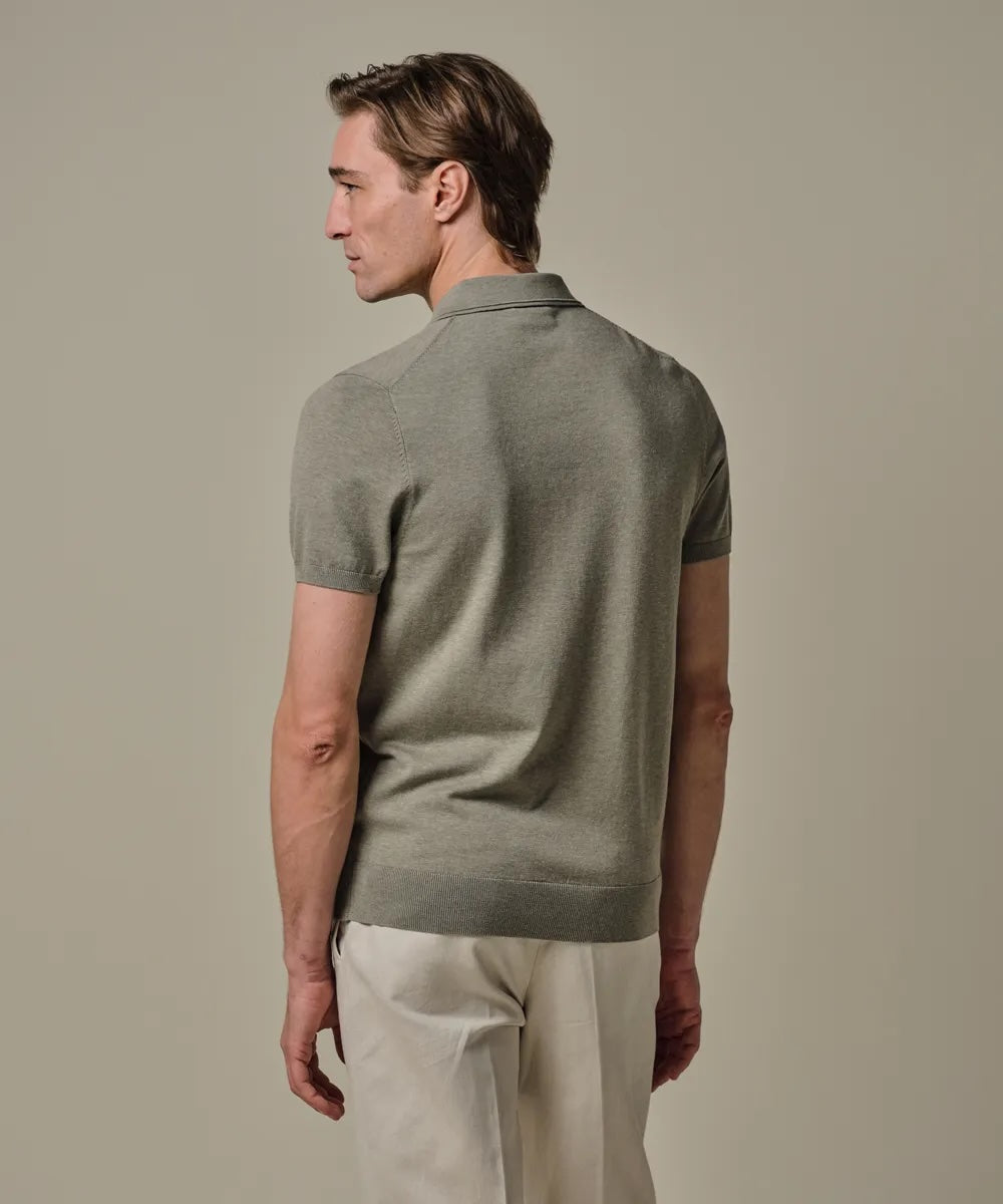 Polo luxury basic - groen