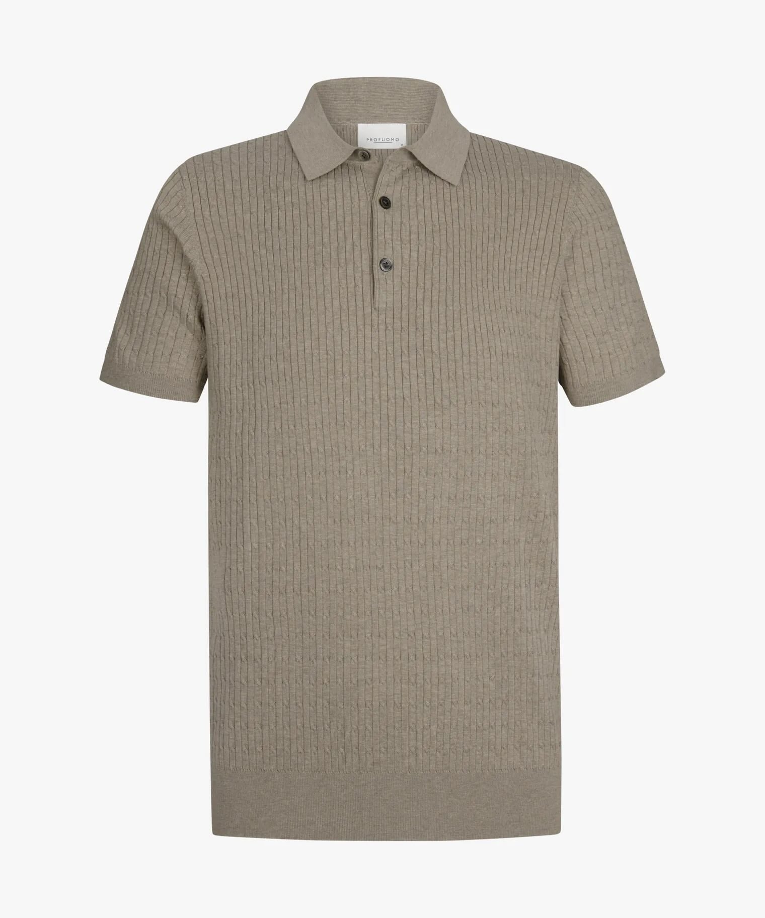Polo luxury basic - beige