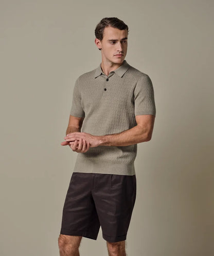 Polo luxury basic - beige