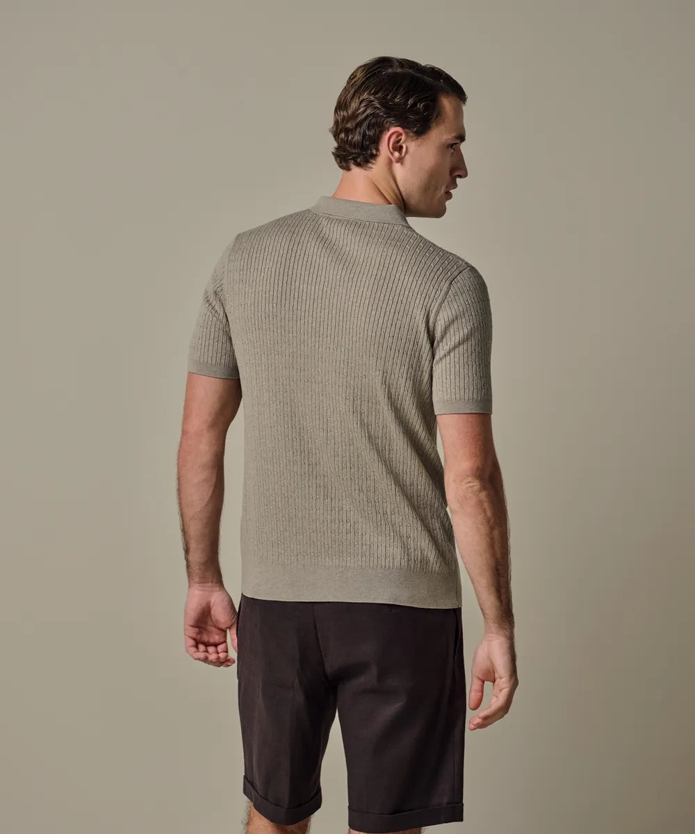 Polo luxury basic - beige