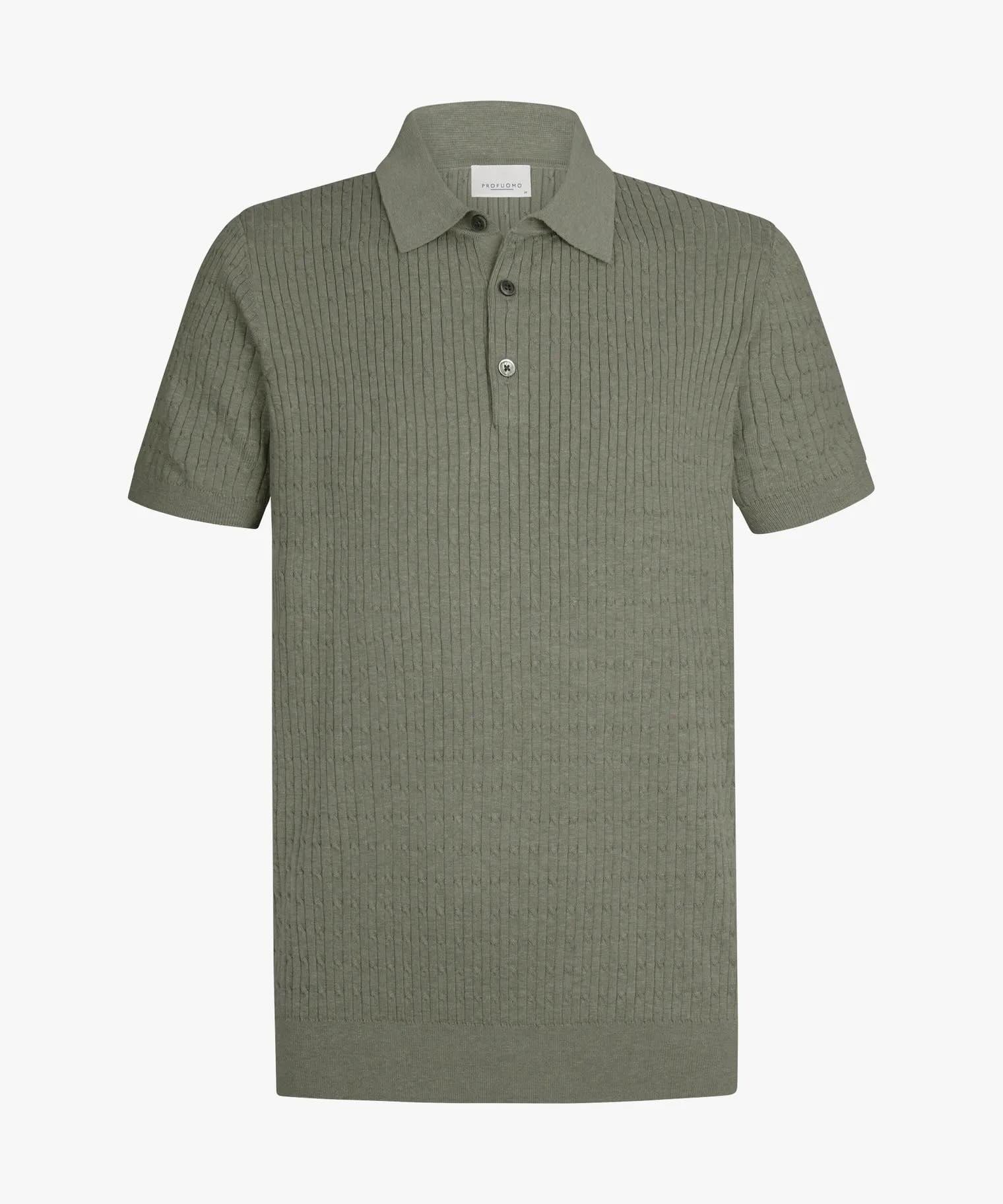 Polo luxury basic - groen
