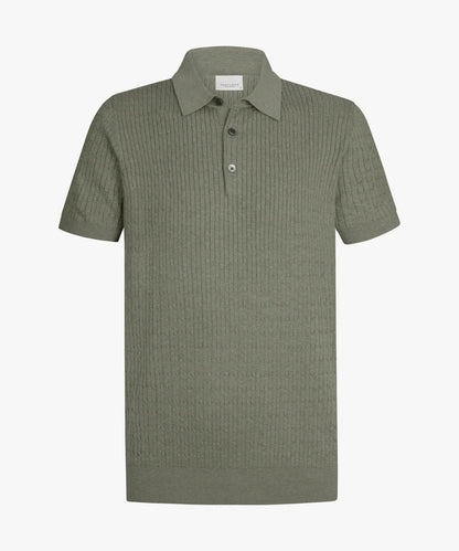 Polo luxury basic - groen