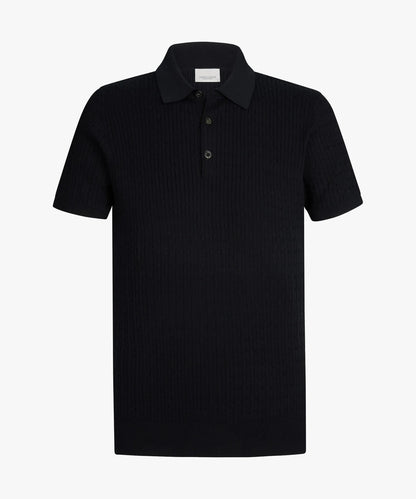 Polo luxury basic - blauw
