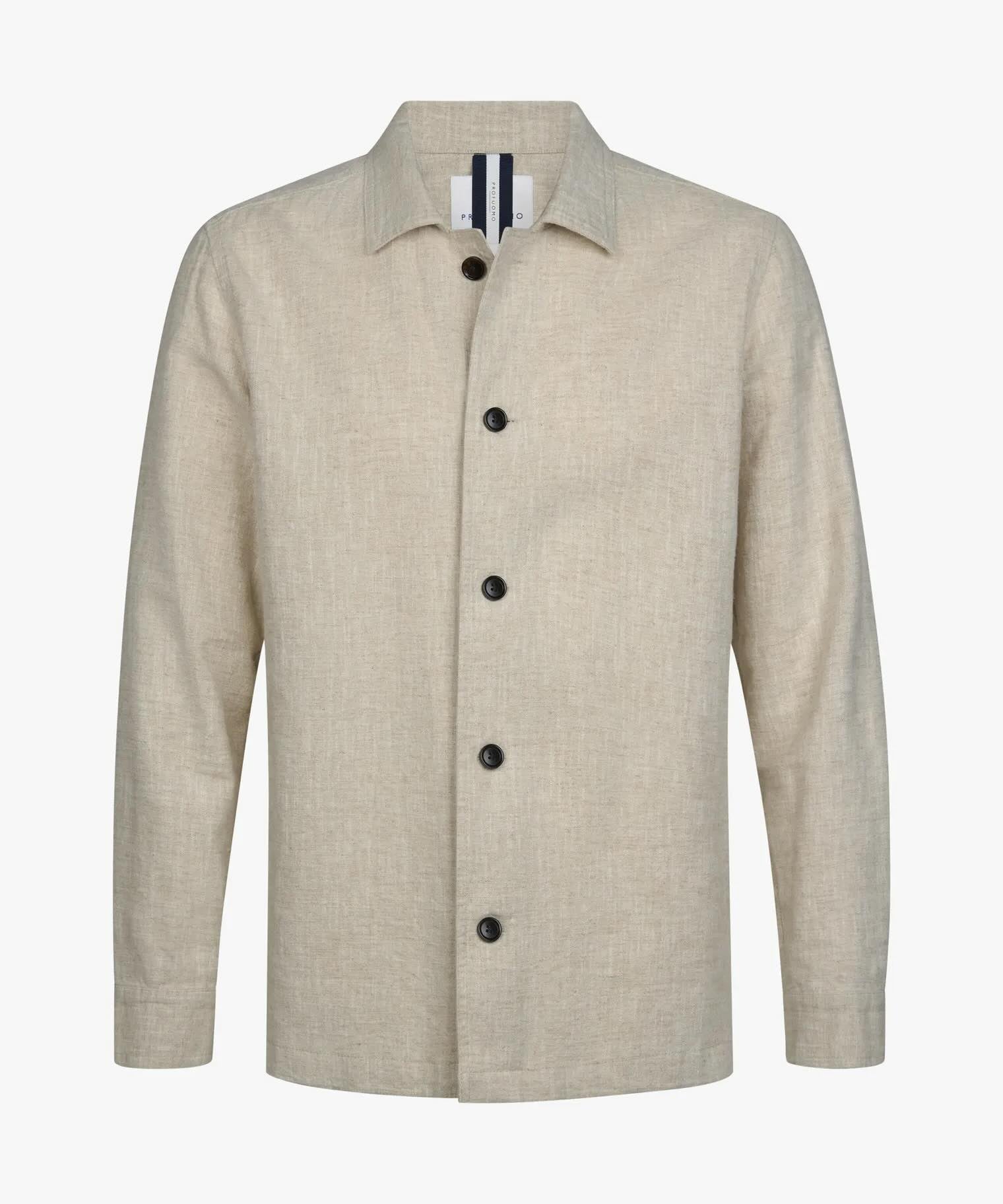 Overshirt linnen - beige