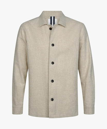 Overshirt linnen - beige