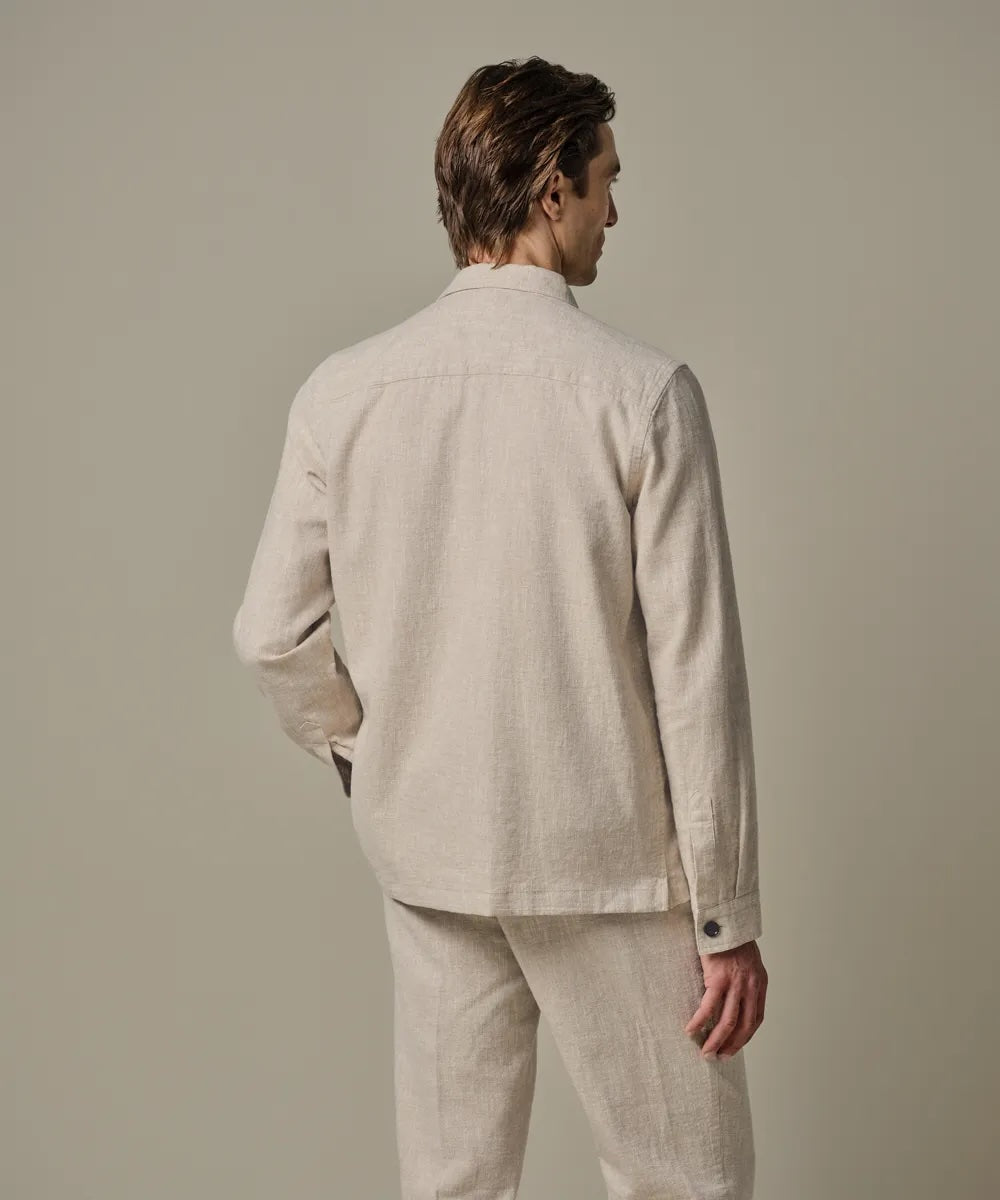 Overshirt linnen - beige