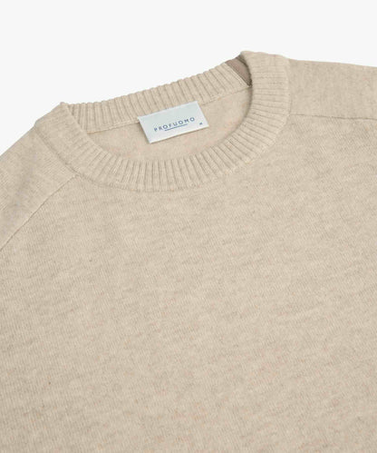 Trui crewneck - beige