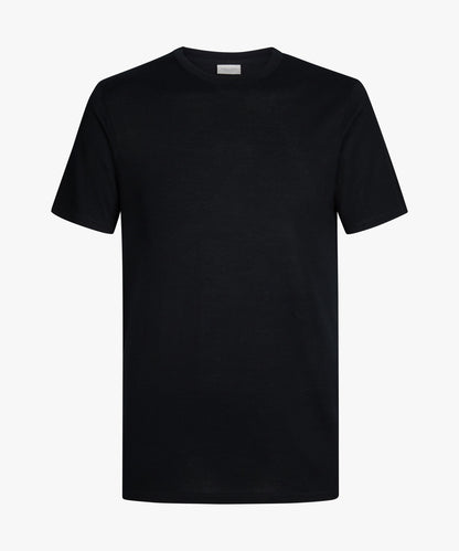 T-shirt luxury basic - blauw