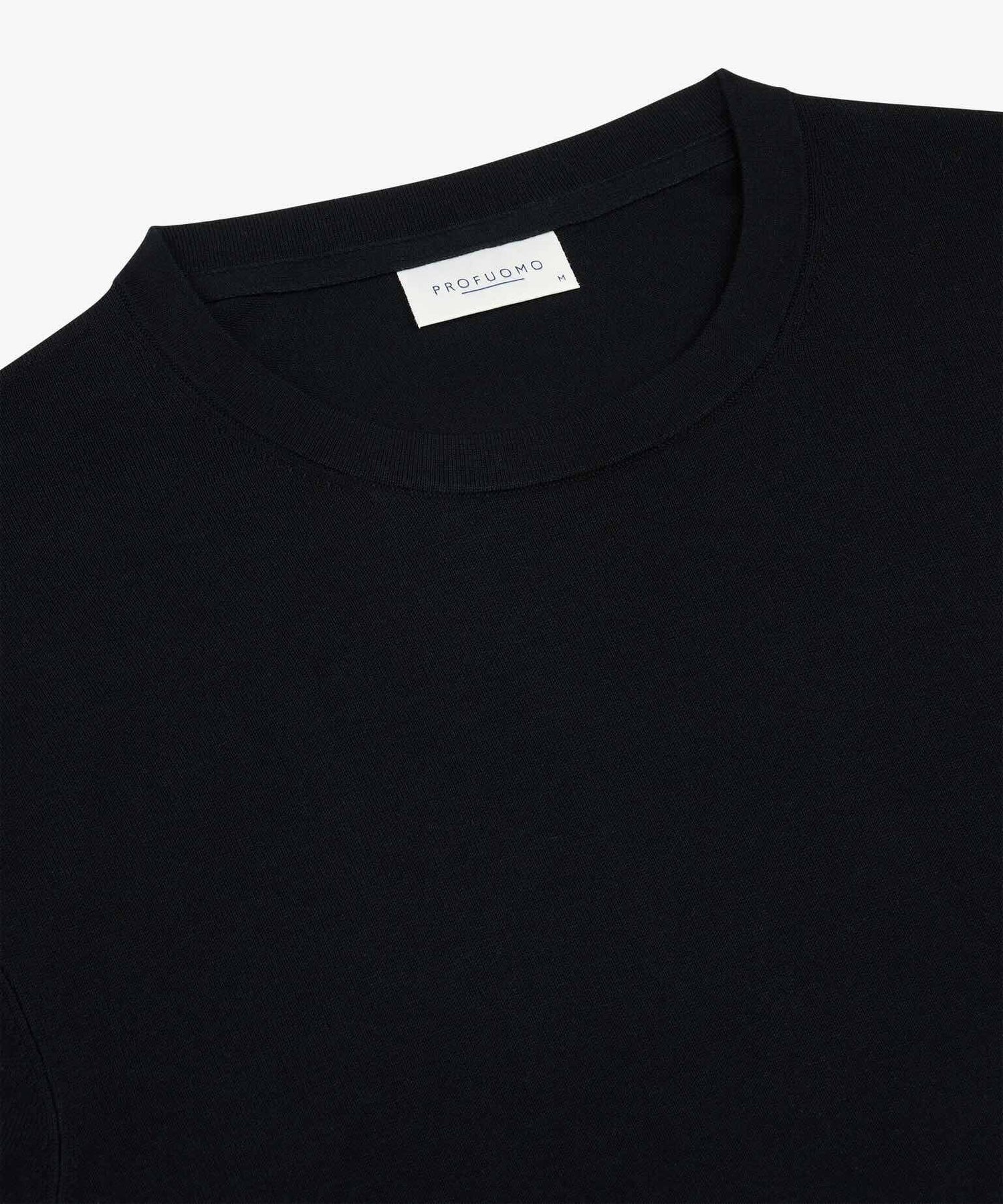 T-shirt luxury basic - blauw