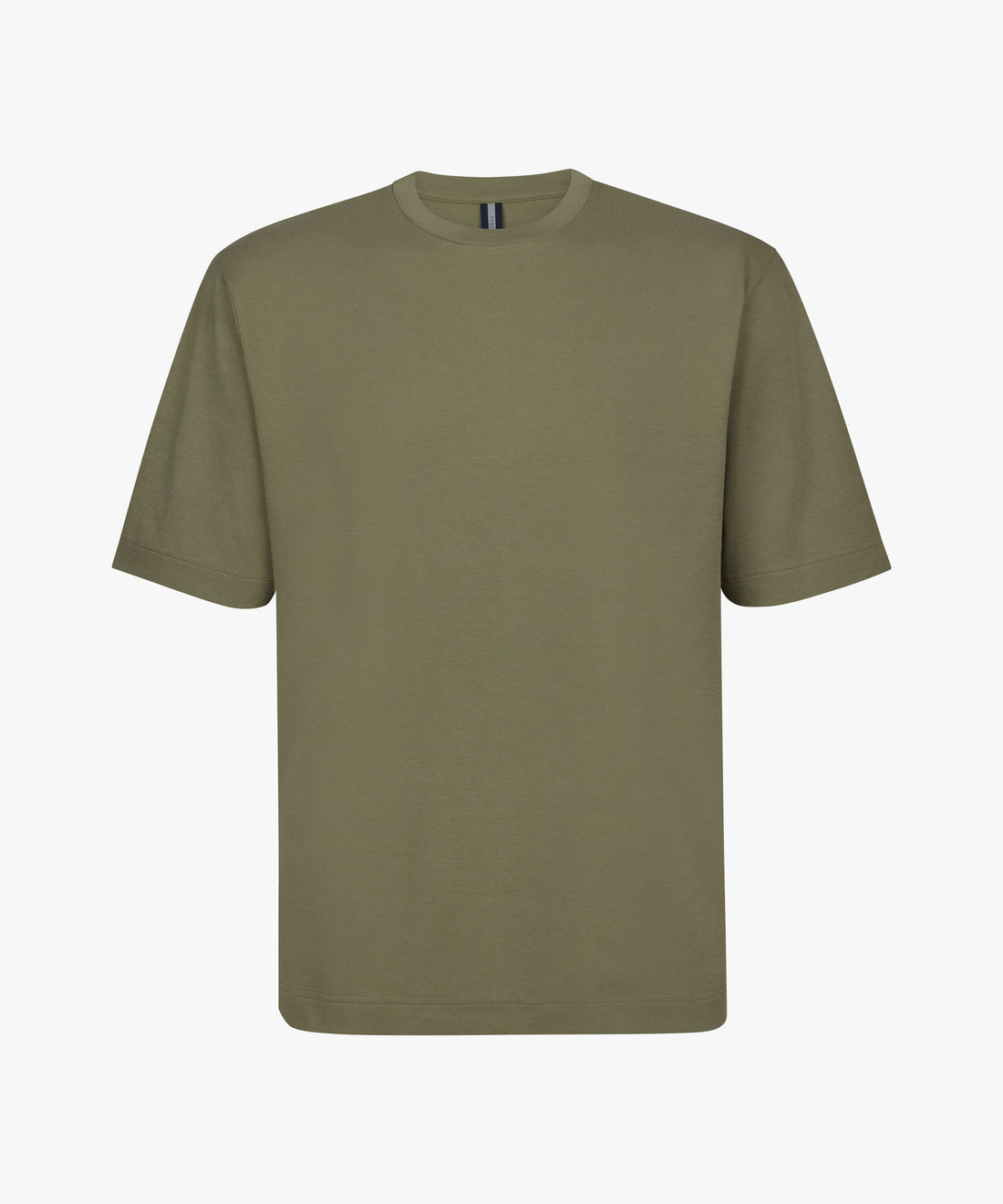 T-shirt oversized - middengroen