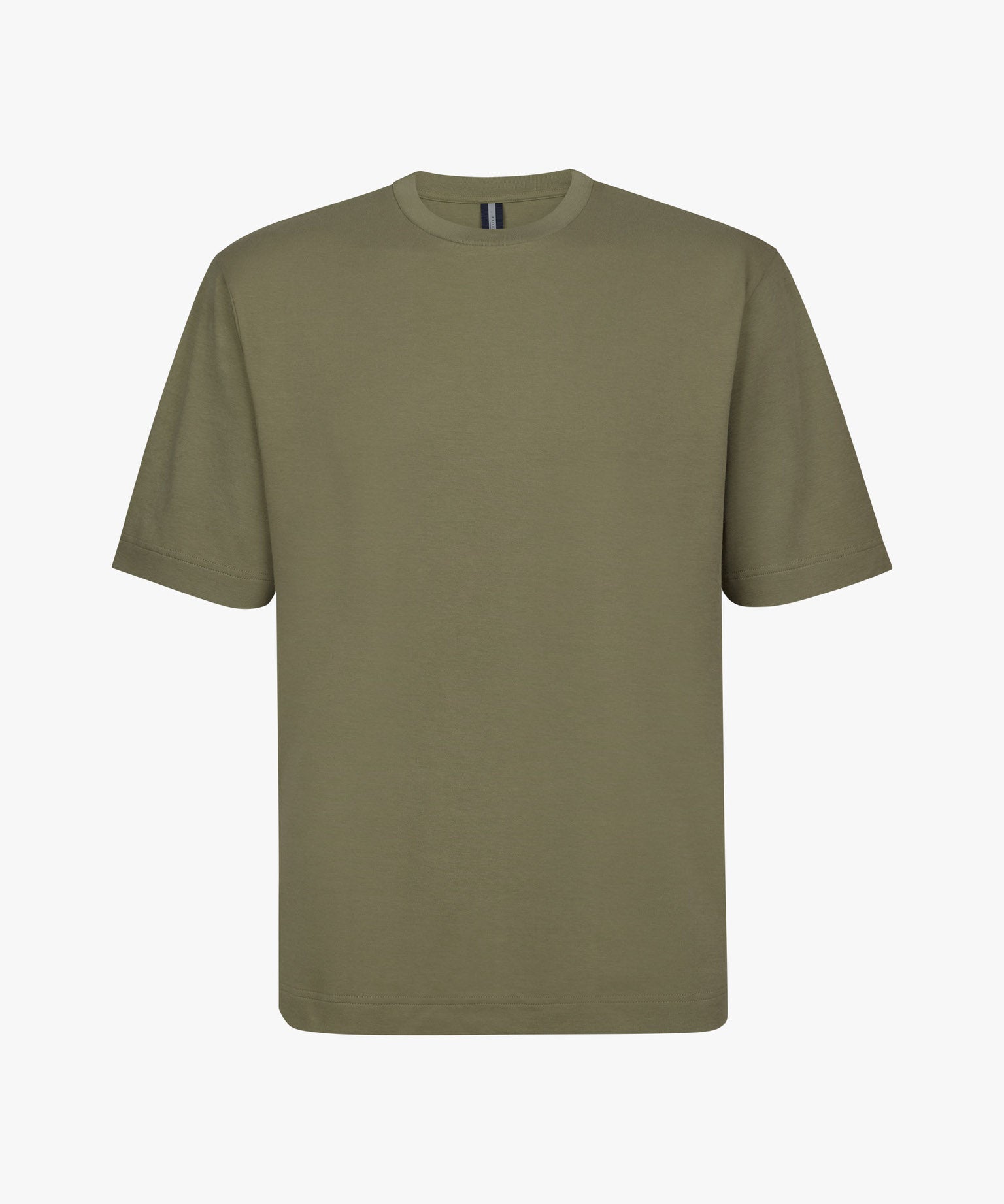 T-shirt oversized - middengroen