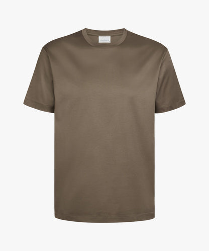 T-shirt pima katoen - taupe