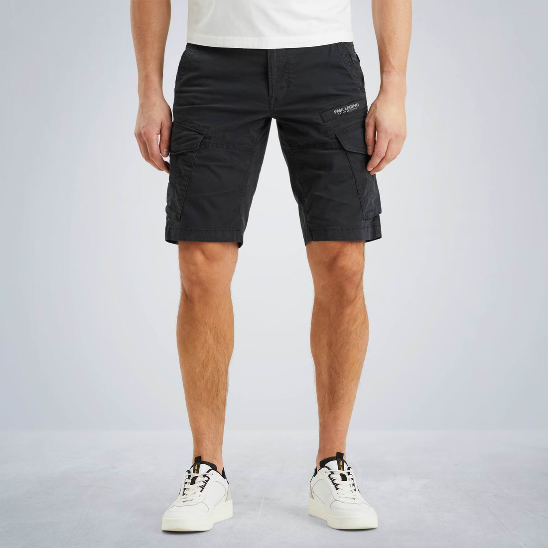 Short Nordrop tapered fit cargo - donkerblauw