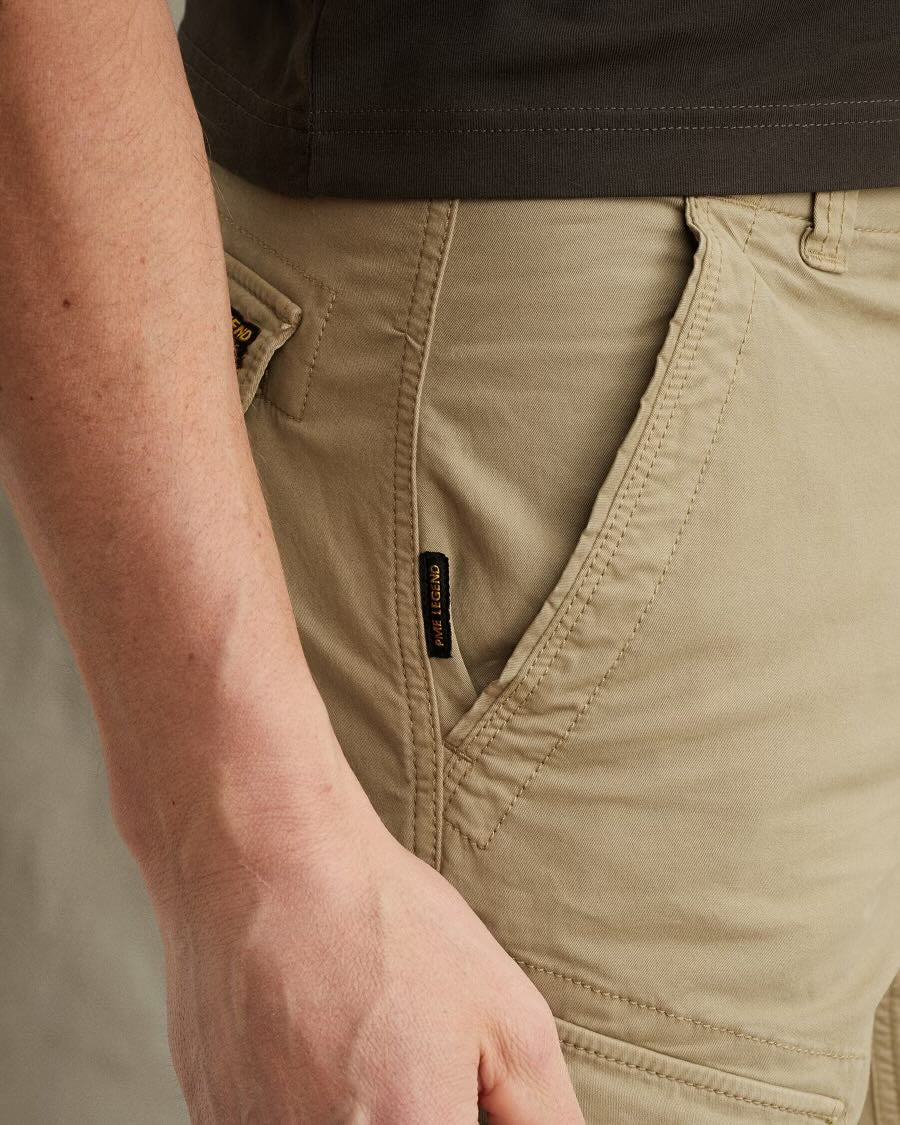 Short Nordrop tapered fit cargo - coriander