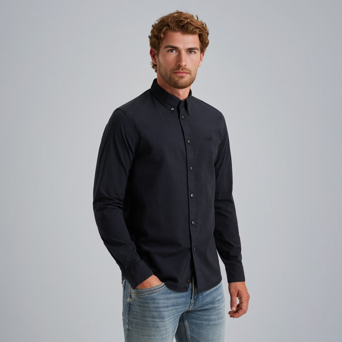 Overhemd American Classic - blauw