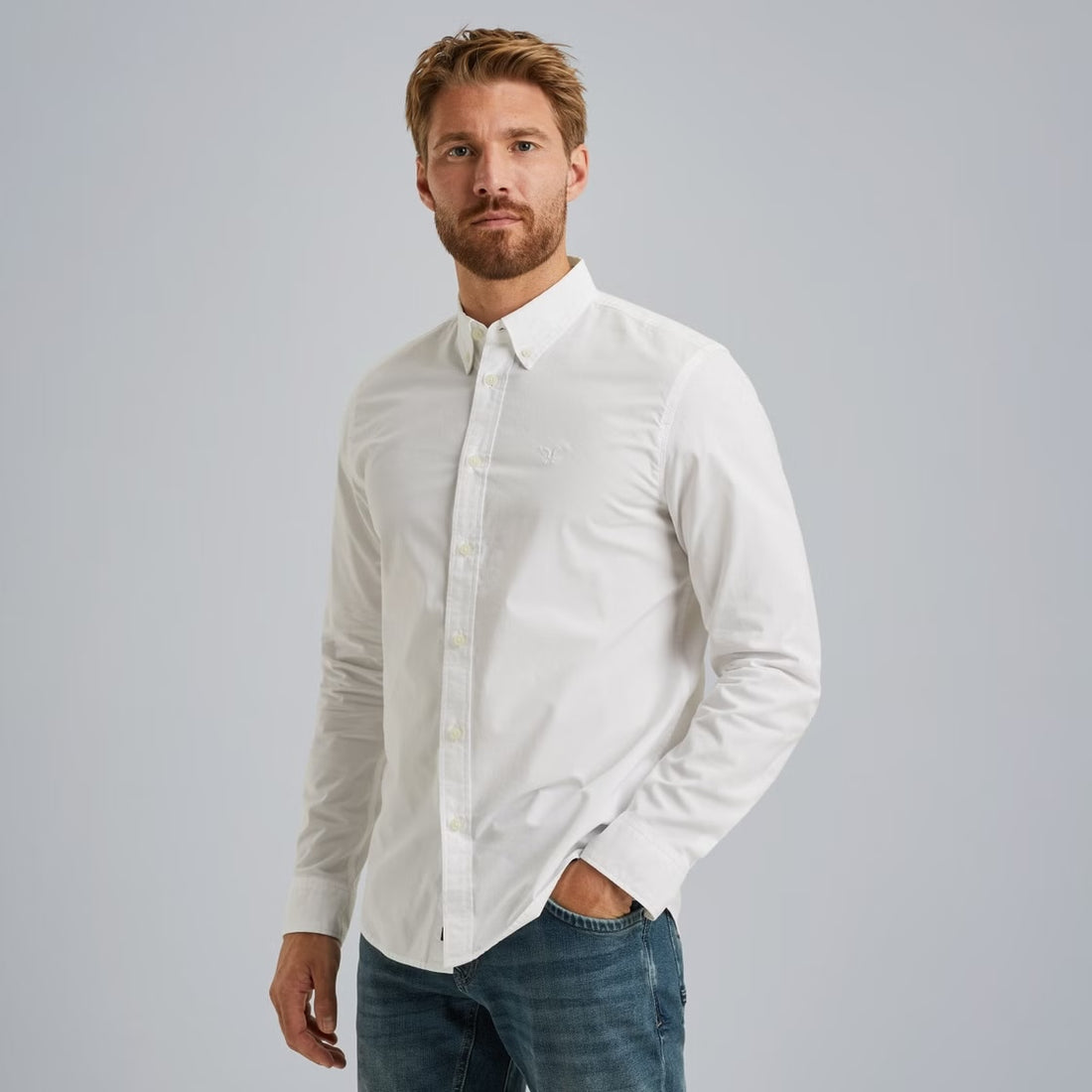 Overhemd American Classic - wit