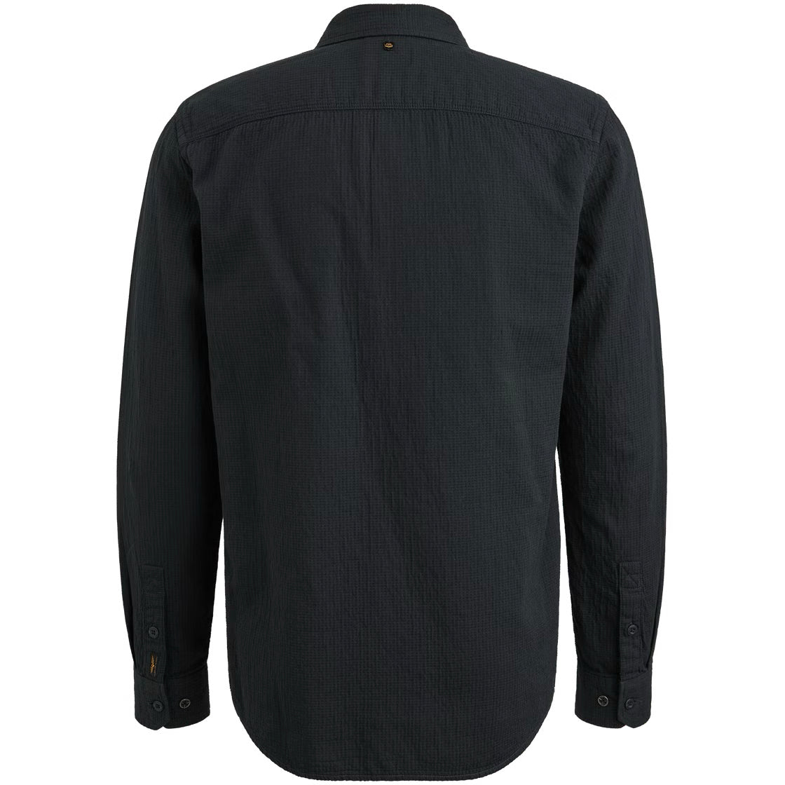 Overhemd poplin met borstzakken - blauw