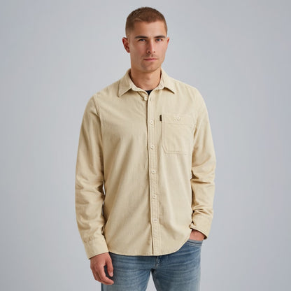 Overhemd corduroy - beige