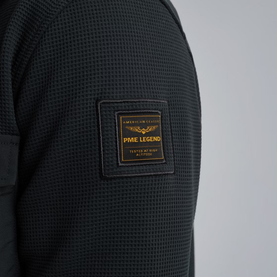 Overshirt met borstzakken - blauw