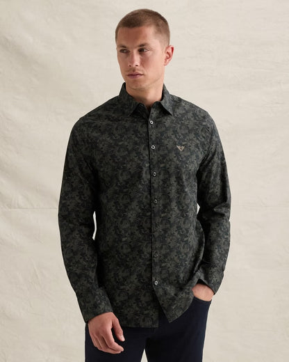 Overhemd met allover print - salute
