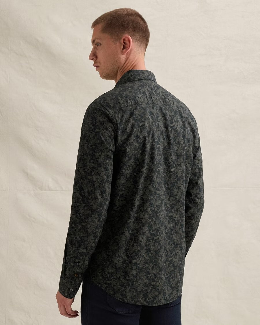 Overhemd met allover print - salute