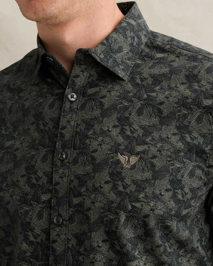 Overhemd met allover print - salute