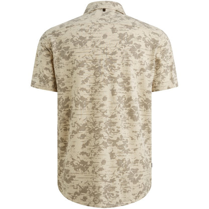 Overhemd jersey piqué - beige