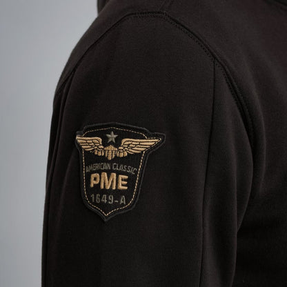 Hoodie met artwork - zwart
