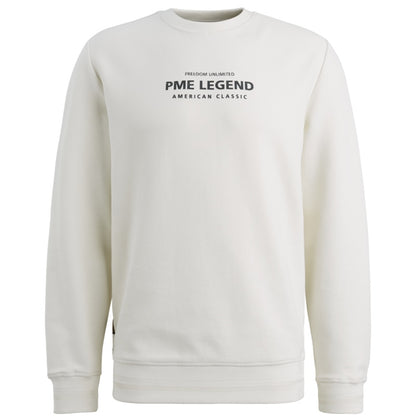 Sweater met artwork - beige