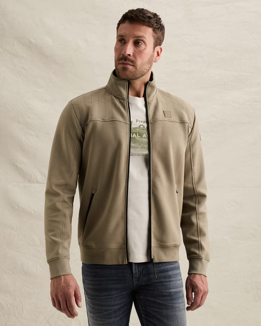 Vest sweat met rits - overland trek