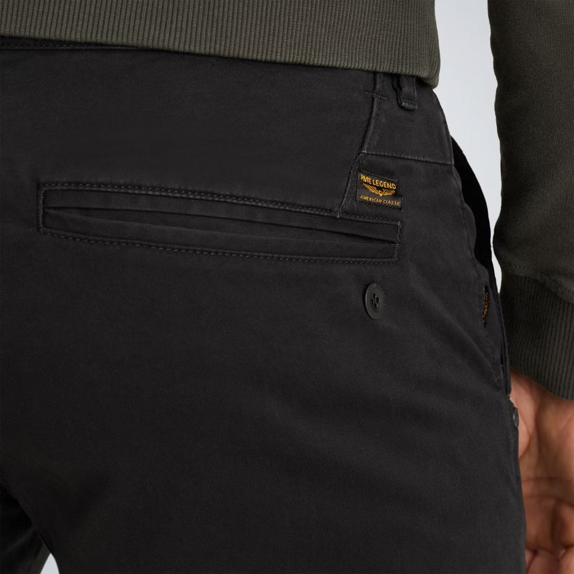 Chino american classic - PTR935 - zwart