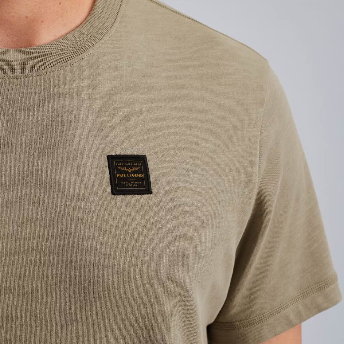 T-shirt slub jersey - beige
